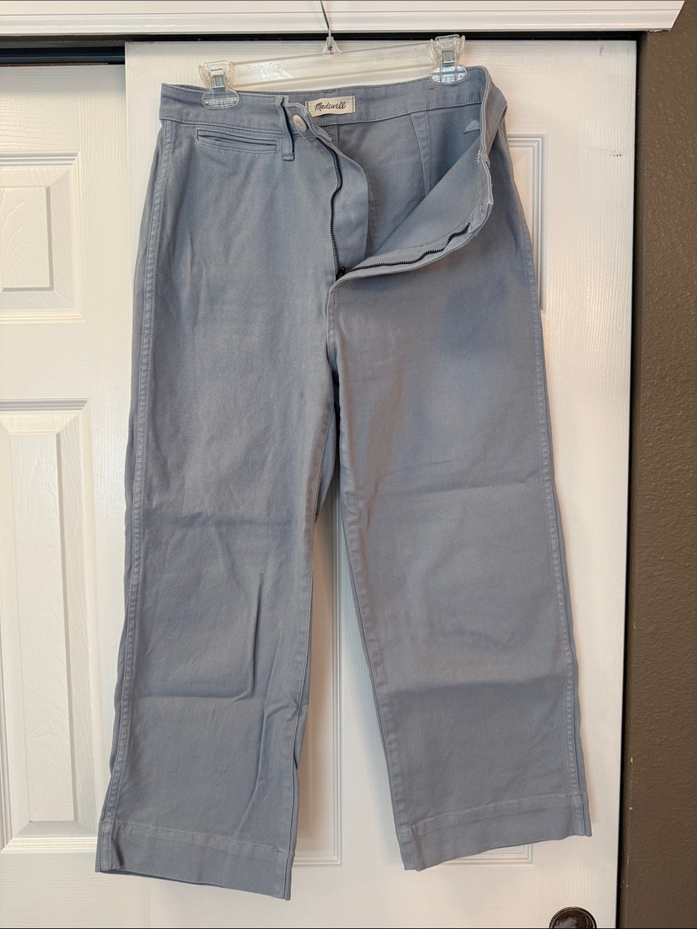 Madewell Slim Emmett Wide-Leg Crop